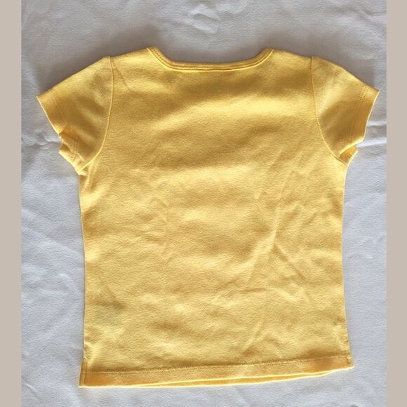 SpongeBob Girls T-Shirt Size XS Yellow “I’m Ready!” Short Sleeve Tee Nickelodeon - Picture 2 of 7